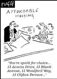 Image result for cartoons involving housebuilders