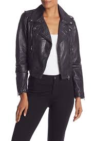 gigi leather biker jacket