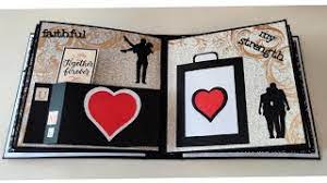 See more ideas about scrapbook, anniversary scrapbook, photo album scrapbooking. Diy Love Scrapbook Ideas Wedding Anniversary Scrapbook Ideas Handmade Love Scrapbook Red Black Youtube