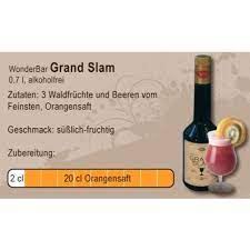 It's my misfortune that the one i like best was created by a canadian company for their. Wonderbar Grand Slam Alkoholfrei 0 7lt Cocktail Premix Spirits Land Spirituosen Aus Der Ganzen Welt