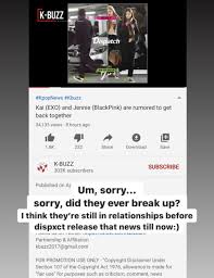 Jennie And Kai All About Jenkai Jenkai Tea Jenkai News Jenkai Evidence Jenkai A Jenkai Statistics Jenkai Analy Getting Back Together Breakup Kai