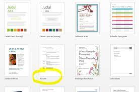 Siapa pun anda, baik seorang pengacara yang bekerja di sektor perusahaan maupun penata gaya interior dalam industri kreatif, desainer grafis canva telah membuat beragam template yang sesuai untuk industri apa pun. Cara Buat Resume Guna Microsoft Word Curriculum Vitae Di Ms Word Contoh Resume