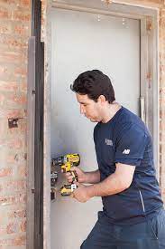 Contact exterior services with your siding, windows, fencing, tuckpointing, entry doors, security doors, garage doors, cement work, roofing, block windows and more. Chicago Door Installation Services New Doors Chicago