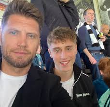 Miss you my little best mate in the whole world @troy0_7 congratulations