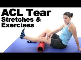Acl Tear Stretches Exercises Ask Doctor Jo Youtube Knee Strengthening Exercises How To Strengthen Knees Acl Tear