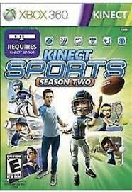 Accesorios kinect juegos kinect sensor kinect. Kinect Deportes Temporada Dos Xbox 360 Ninos Kinect Juego 2 Muy Buen Ebay