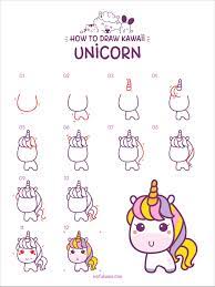 Op jewellery, accessories, hair, beauty & more | claire's. How To Draw A Cute Unicorn Easy Step By Step Tutorial For Everyone