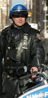 Unbetitelt Men In Uniform Leather Jacket Men Police