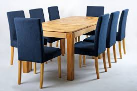 Oak Dining Table And Blue Chairs Dining Room Chair Covers Blue Dining Chair Leather Dining Room Chairs