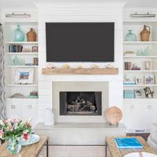 Off i went to home depot to pick up all of my supplies. Shiplap Fireplace Ideas Photos Houzz