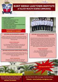 Tugas seorang safety and heath officer sho dan cara mahu sertainya cerna minda institute. Ridzuannor Bukit Merah Laketown Institut Of Allied Health Sciences Bmliahs