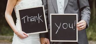 Plan ahead and have your photographer send you a couple of memorable wedding portraits right after the wedding for the sole purpose of featuring them in your notes of appreciation. Wedding Thank You Cards