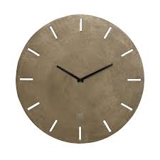 Visita nuestra sección de relojes y despertadores en nuestro departamento de hogar y cocina. 692906 Reloj De Pared De Diseno Vintage 75 Metal Dorado Primera Avenida