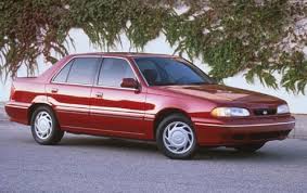 Image result for Mars Red 1994 Hyundai