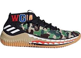 Check Out The Adidas Dame 4 A Bathing Ape Camo Available On Stockx Adidas Dame Hoka Running Shoes Top Sneakers