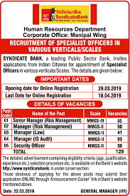 Risk management specialists analyze and manage risk management issues by identifying, measuring, and making decisions on operational or enterprise risks for an organization. Government Senior Manager Risk Management Job In India Office Administration Timesascent Com