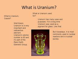The heat generated by the fuel is used to create steam to turn turbines and generate electrical. Questions And Answers About Uranium With Karen And Cassandra Ppt Download