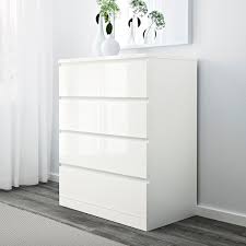 Malmkommode in gepflegtem zustand, einwandfrei, inkl glasabdeckung, weiss, 4 schubladen. Malm Ikea Osterreich