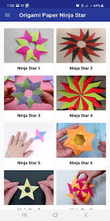 Paper's written effect can be added this way. Make Origami Paper Ninja Star For Android Apk Download