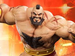 His sluggish mobility and lack of tools to get around fireballs do make this somewhat of a difficulty, but nevertheless, when he gets in, you better start praying. Street Fighter Zangief 1 4 Scale Statue