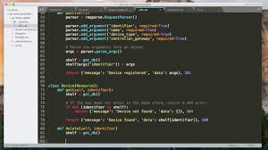 Create a new application on the provider's website. Building A Rest Api In Python Home Automation 02 Youtube