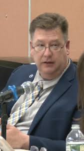 At last night's Select Board/Multi-Board Meeting, select person Lilia  Maselli and Town Manager Eric Slagle discuss how the upcoming vote about  the proposed new Wilmington Elementary School