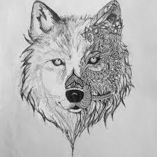 Learn how to draw wolf tumblr pictures using these outlines or print just for coloring. 19 Amazing Collection Of Wolf Drawing Design Trends Premium Psd Vector Downloads