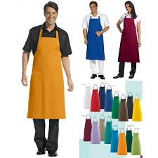 Nos tabliers de cuisine professionnel pour hommes et femmes sont disponibles dans de nombreuses tailles et coloris ! Tablier A Bavette 1 Poche Fermeture Reglable Par Pression