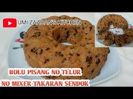 Masukkan pisang dan sejumput garam, aduk rata lagi. Resep Kue Pisang Bolu Pisang Tanpa Telur Tanpa Mixer Buat Kue
