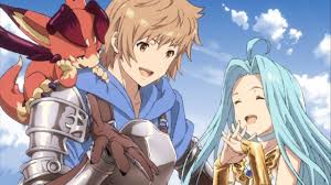 Granblue Fantasy The Animation Vyrn Gran Y Lyria Anime Animation Fantasy
