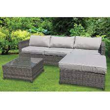 This category presents outdoor furniture, garden furniture, from china garden furniture sets suppliers to global buyers. Avignon 3 Seater Rattan Garden Lounger Set Buy Online At Qd Stores