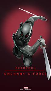 Deadpool X Force Poster 02 Red Png Png Image 1080 1920 Pixels Marvel Comics Art Marvel Superheroes Marvel Comic Character