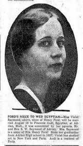 Violet Raymond Audi (1908-1980)