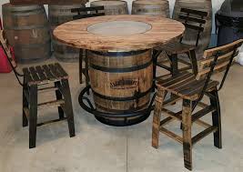 Jack Daniels Whiskey Barrel Table Authentic Charred Barrel Table Only Ebay Barrel Table Whiskey Barrel Table Barrel Furniture