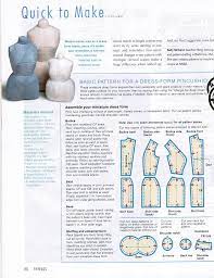 Threads 91 Dress Form Pincushion Pattern In 2020 Pin Cushions Patterns Pin Cushions Sewing Tutorials