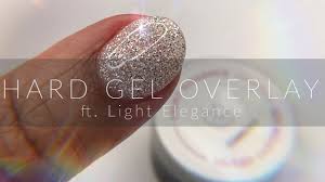 Diamond Builder Gel Overlay Ft Light Elegance Youtube