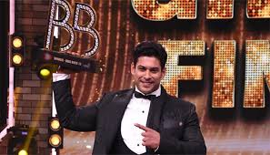 Sidharth Shukla Wins Bigg Boss 13 Trophy Sidharth with bigg boss trophy.jpg 585 × 593; sidharth shukla wins bigg boss 13 trophy