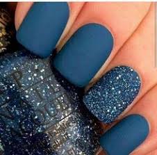El color de su búsqueda:azul marino español : 240 Ideas De Unas Azules En 2021 Unas Azules Disenos De Unas Manicura De Unas
