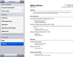 You only have to choose the person. How To Prepare Your Resume On Iphone 4 Resume Apps
