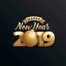 Happy Year 2019 With Gold 3d Happy Background Gold Png And Vector With Transparent Background For Free Download Novogodnie Citaty Novogodnie Pozhelaniya S Novym Godom