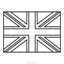 Kingdom of great britain flag coloring page from united kingdom category. United Kingdom Flag Coloring Page Ultra Coloring Pages