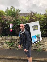 The Fridge Hiker raises over £3,000 for bereaved Armed Forces children in  24-hour hike