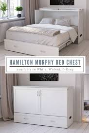 A Traditional Piece With Contemporary Convenience The Hamilton Murphy Bed Chest Will Have Your Guests Awed This Cla In 2020 Murphy Bed Ikea Murphy Bed Murphy Bed Diy