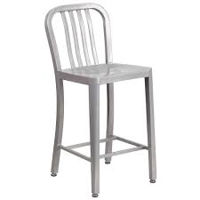 Flash Furniture 24 5 In Black Bar Stool Ch6120024bk The Home Depot Counter Height Stools Modern Counter Stools Metal Stool