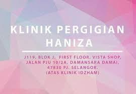 Places kuala lumpur, malaysia medical and healthdentist & dental surgery klinik pergigian erfa. 25 Klinik Pergigian Haniza Ideas Dental Check Up Klinik Free Dental