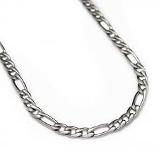 La chaine or homme, un bijou sobre. Chaine Pour Homme De Maille Figaro Classique En Acier Inoxydable