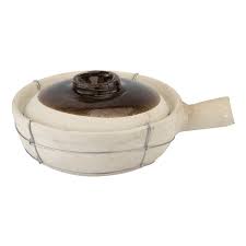 Ancient cookware indian clay yogurt pot, medium. Clay Pot Paderno Hotel Restaurant Service