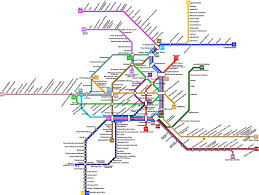 El sistema pertenece a wiener linien. Viena Austria Autobus Mapa Viena Austria Transporte Publico Mapa Europa Occidental Europa