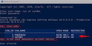 Sql tutorial on how to unlock user or schema in oracle database or how to unlock hr account/user/schema in oracle database using alter user . Instalar Oracle Database 18c Express Y Oracle Apex 18 2 Pl Sql Gateway Windows 10 A Little Knowledge To Share Oracle Apex