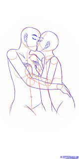A kiss may show how much two people love and care for each other, but it doesn't elevate your soul to the fringes of heaven, like i once thought. How To Draw An Anime Kiss Step 6 Drawings Anime Drawings Drawing Base